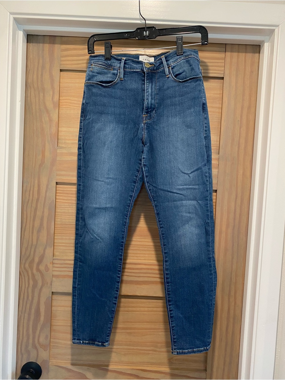 Frame Denim Women's Dark Blue Skinny Jeans